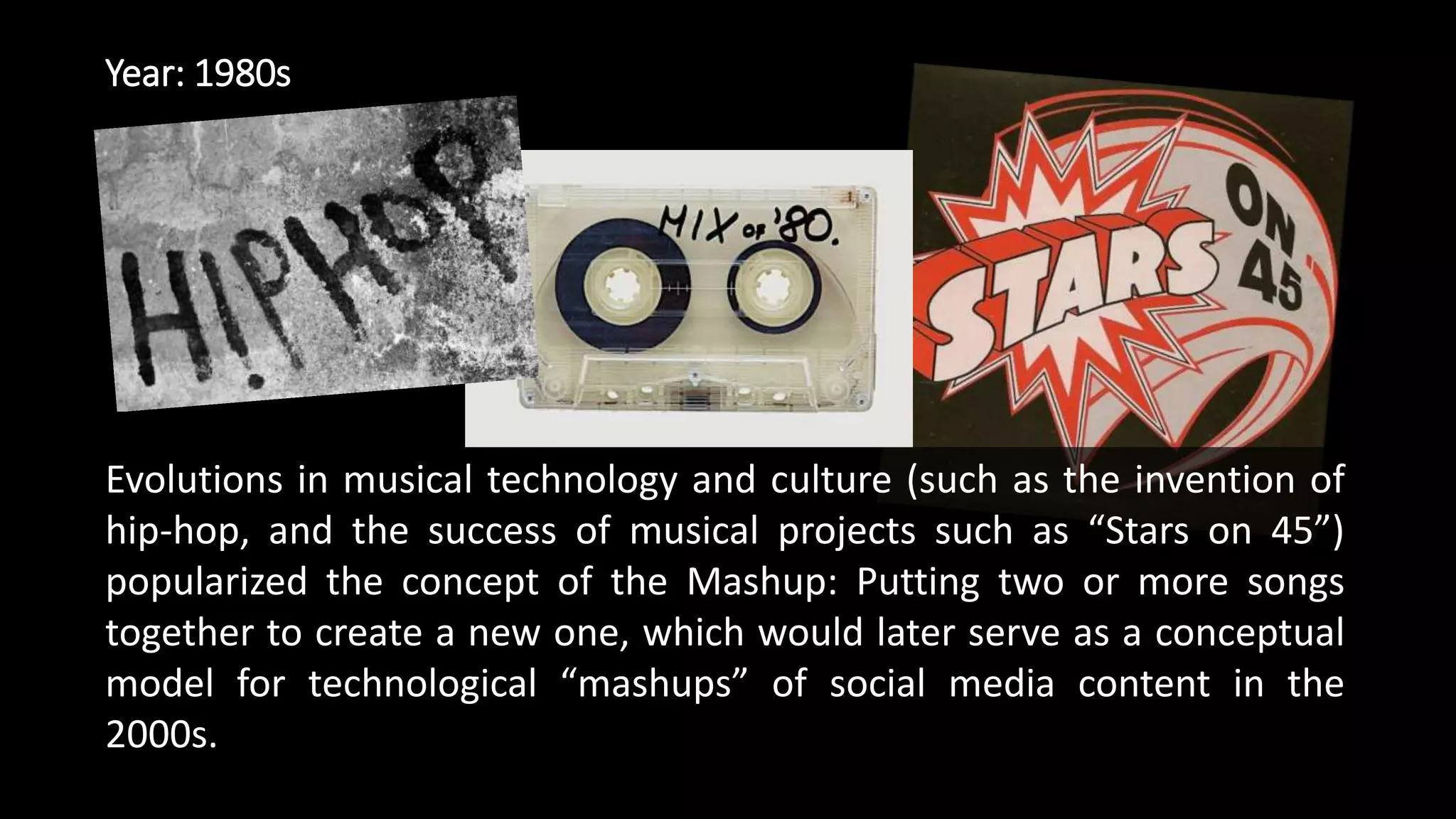 Timeline of Media Memes | PPTX