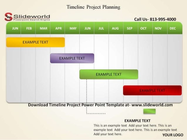 project timelines in powerpoint