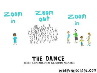 people. face to face. eye to eye. heart to heart. love.
 