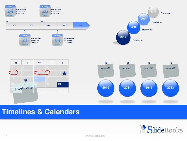 timelines calendars in powerpoint powerpoint calendars