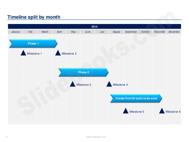 powerpoint calendar timeline