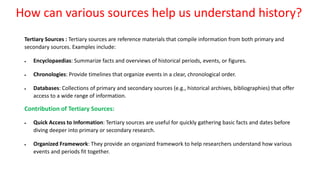 Understanding Historical Time Measurement and Sources of History | PDF