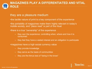 Time Magazine Experiences Usa 2007