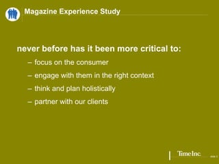 Time Magazine Experiences Usa 2007