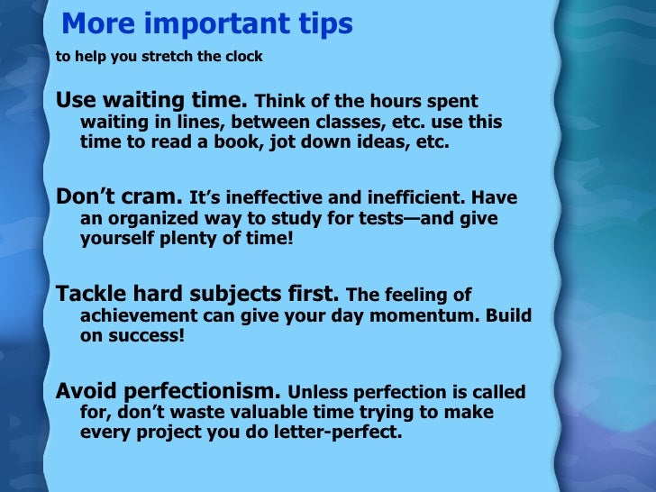 when to start time out when to start time out