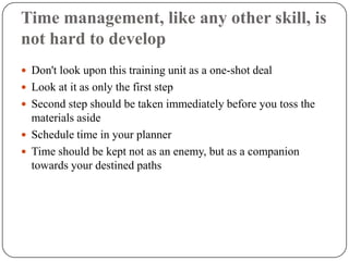 ScheduleBreak the whole day down, from start to finishProven to workTry not to allot more than two consecutive time chunksFinish each task within the allotted timeLiteral two or three minutesRe-schedule it Download a countdown timer and use itYou really strive to finish a given task within the allotted timeYou become aware of how and on what, your time is being spent in general
