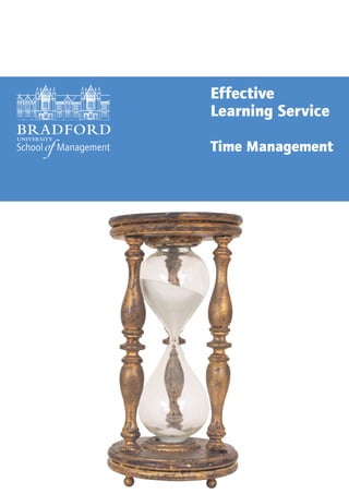 Effective
Learning Service

Time Management
 