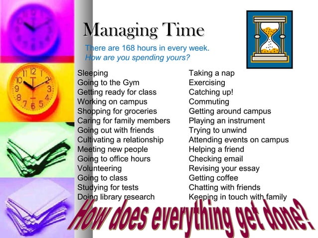 Time Management For College Students | PPT