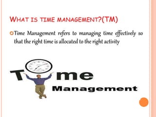 Time management for graduateing students