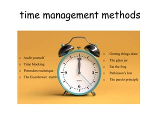 Time management | PPTX