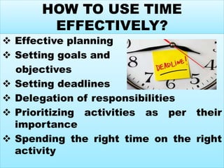 Time Management | PPTX