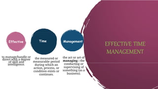 time management soft skill training.pptx