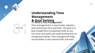 Time Management Course Objectives Time management course slides train .pptx