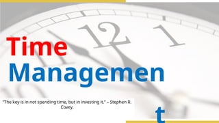 Time Management during Teaching for all.pptx