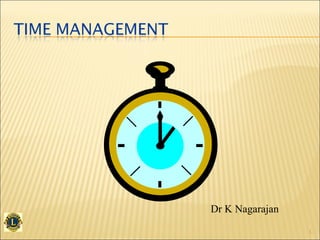 1
Dr K Nagarajan
 