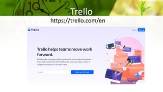 Trello
https://trello.com/en
 