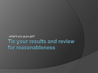 ..what’d you guys get?
 