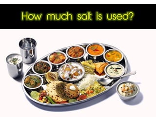 How much salt is used?
 
