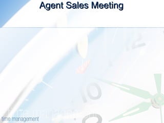 Agent Sales Meeting 