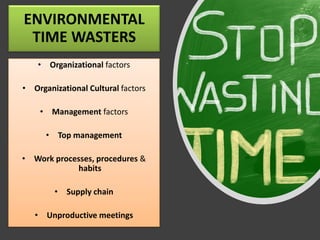 Time management for supervisors - principles, tools and practice