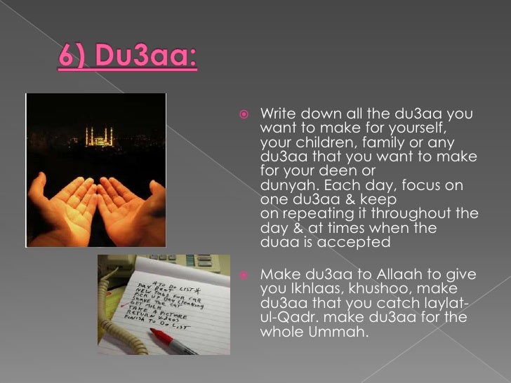 Time management in ramadan