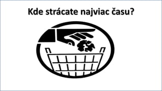 Kde strácate najviac času?
 