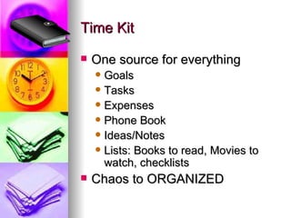 Time Management Leaders Workshop | PPT