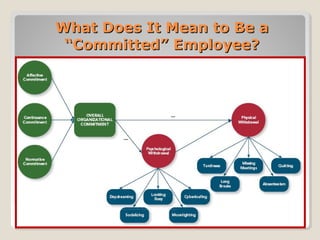 What Does It Mean to Be aWhat Does It Mean to Be a
“Committed” Employee?“Committed” Employee?
 