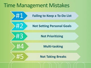 10 Time Management Tips - PART 1