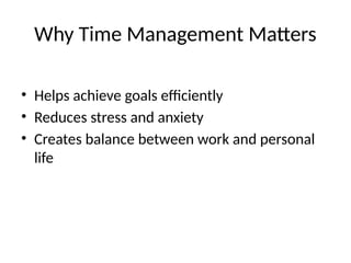 Time Management: Strategies for Productivity, Stress Reduction, and ...