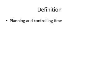 Effective Time Management Strategies for Increased Productivity and ...