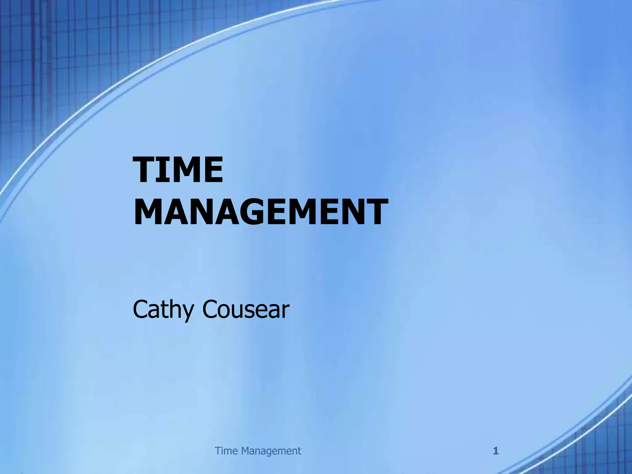 Time Management For Professionals PPT time-management-for-professionals-ppt