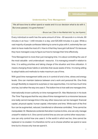 Time management skills ( pdf drive ) | PDF