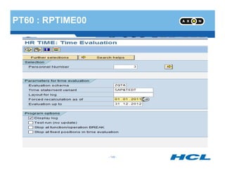 PT60 : RPTIME00
- 149 -
 