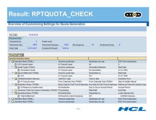 Result: RPTQUOTA_CHECK
- 152 -
 