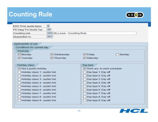 Counting Rule
- 80 -
 
