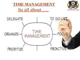 TIME MANAGEMENT
Its all ǳܳ…..
 