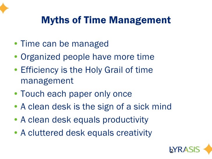 Time Mgt For Librarians