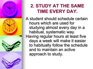 Time management for students