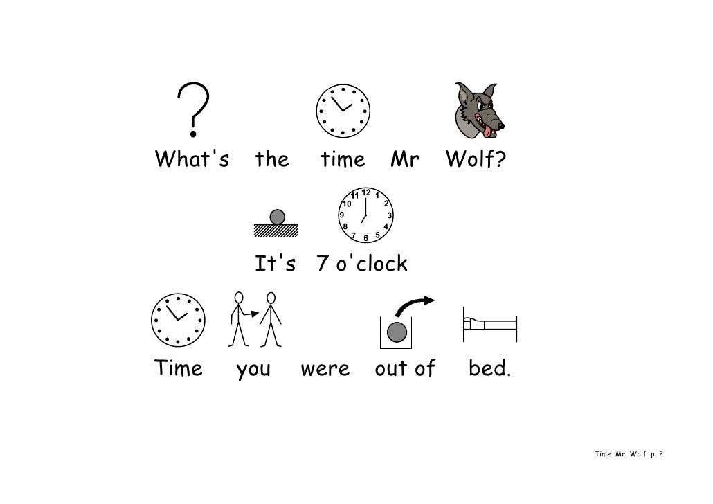 Time Mr Wolf