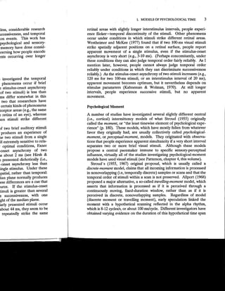 Time Perception | PDF
