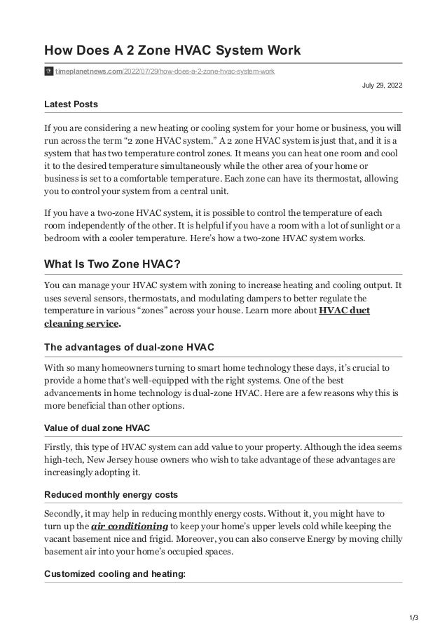 How Does A 2 Zone HVAC System Work.pdf