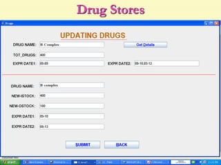 Drug Stores
 
