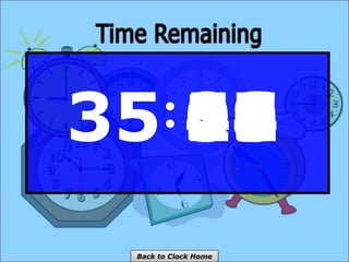 35 59
58
57
56
55
54
53
52
51
50
49
48
47
46
45
44
43
42
41
40
39
38
37
36
35
34
33
32
31
30
29
28
27
26
25
24
23
22
21
20
19
18
17
16
15
14
13
12
11
10
09
08
07
06
05
04
03
02
01
00
Back to Clock Home
 