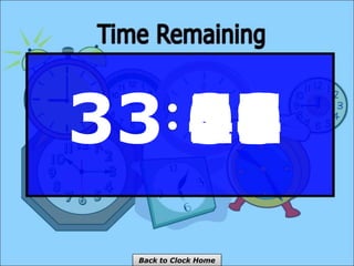 33 59
58
57
56
55
54
53
52
51
50
49
48
47
46
45
44
43
42
41
40
39
38
37
36
35
34
33
32
31
30
29
28
27
26
25
24
23
22
21
20
19
18
17
16
15
14
13
12
11
10
09
08
07
06
05
04
03
02
01
00
Back to Clock Home
 