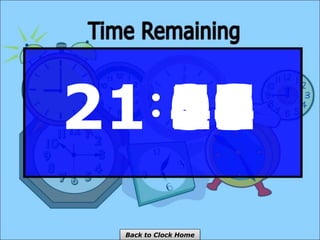 21 59
58
57
56
55
54
53
52
51
50
49
48
47
46
45
44
43
42
41
40
39
38
37
36
35
34
33
32
31
30
29
28
27
26
25
24
23
22
21
20
19
18
17
16
15
14
13
12
11
10
09
08
07
06
05
04
03
02
01
00
Back to Clock Home
 