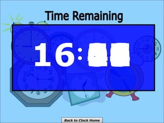 16 59
58
57
56
55
54
53
52
51
50
49
48
47
46
45
44
43
42
41
40
39
38
37
36
35
34
33
32
31
30
29
28
27
26
25
24
23
22
21
20
19
18
17
16
15
14
13
12
11
10
09
08
07
06
05
04
03
02
01
00
Back to Clock Home
 