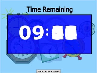 09 59
58
57
56
55
54
53
52
51
50
49
48
47
46
45
44
43
42
41
40
39
38
37
36
35
34
33
32
31
30
29
28
27
26
25
24
23
22
21
20
19
18
17
16
15
14
13
12
11
10
09
08
07
06
05
04
03
02
01
00
Back to Clock Home
 