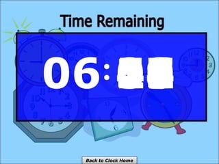 06 59
58
57
56
55
54
53
52
51
50
49
48
47
46
45
44
43
42
41
40
39
38
37
36
35
34
33
32
31
30
29
28
27
26
25
24
23
22
21
20
19
18
17
16
15
14
13
12
11
10
09
08
07
06
05
04
03
02
01
00
Back to Clock Home
 