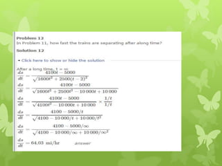 Time Rates Time rate problems (Calculus) | PPTX